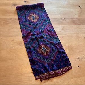Mandela Deep Purple / Multi Color Scarf Rectangular